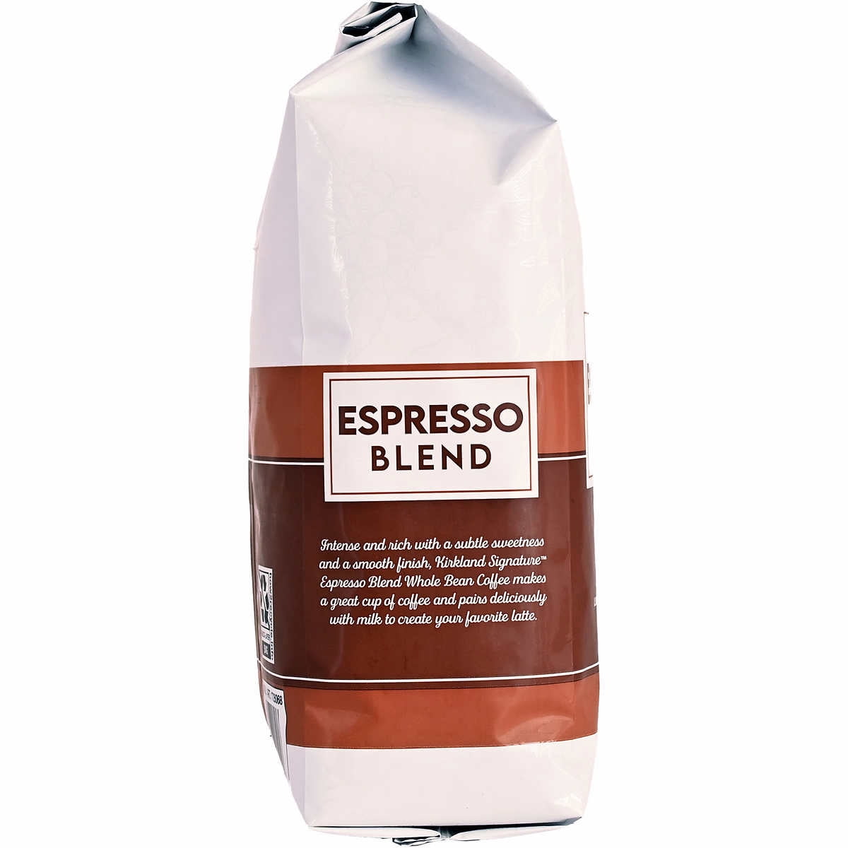 Kirkland Signature Espresso Blend Whole Bean Coffee Dark Roast 2.5 Pounds