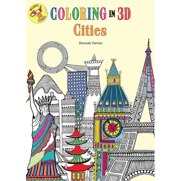 Coloring in 3D Cities (Paperback) by Emma Segal