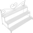 thumbnail image 4 of MasteelfCA Metal Nail Polish Organizer Holder Table Nail Polish Dispaly Organizing Rack (White), 4 of 7