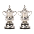 thumbnail image 3 of Football Trophy Ornaments, Exquisite Gift Excellent Luster Football Trophy Cup Model Metal Compact  for Bookshelf, 3 of 7