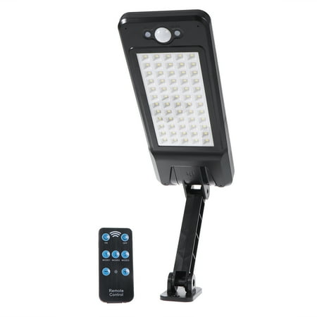 

Solar Powered Lights Outdoor 60 LED Waterproof Wall Lamp Decorative Landscape Lights for Garden Corridor Path Black