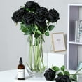 thumbnail image 3 of 12PCS Artificial Silk Flowers Realistic Roses Bouquet Long Stem for Home Wedding Decoration Party (Yellow), 3 of 5