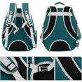 thumbnail image 4 of Bolsa de transporte para mascotas, mochila transparente para perros y gatos, bolsa de transporte para exteriores, diseño de cápsula transpirable, recorridos de 180 grados para mascotas - verde JAMW Sencillez, 4 of 5