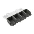 thumbnail image 3 of veasfak Screw Organizer Storage Bin Bolts Organizing Household Home Potable with Lid Gray, 3 of 9