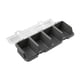 thumbnail image 3 of Organizador de tornillos, contenedor de almacenamiento dividido para garaje, contenedor para beber Gris, 3 of 9
