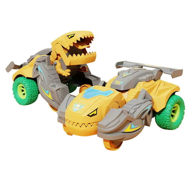 het internet Trolley Grafiek Tarmeek Transforming Dinosaur Car Toys, 2 in 1 Automatic Dinosaur Transform  Car Toy, Dinosaur Transformer Toy for Kids - Walmart.com