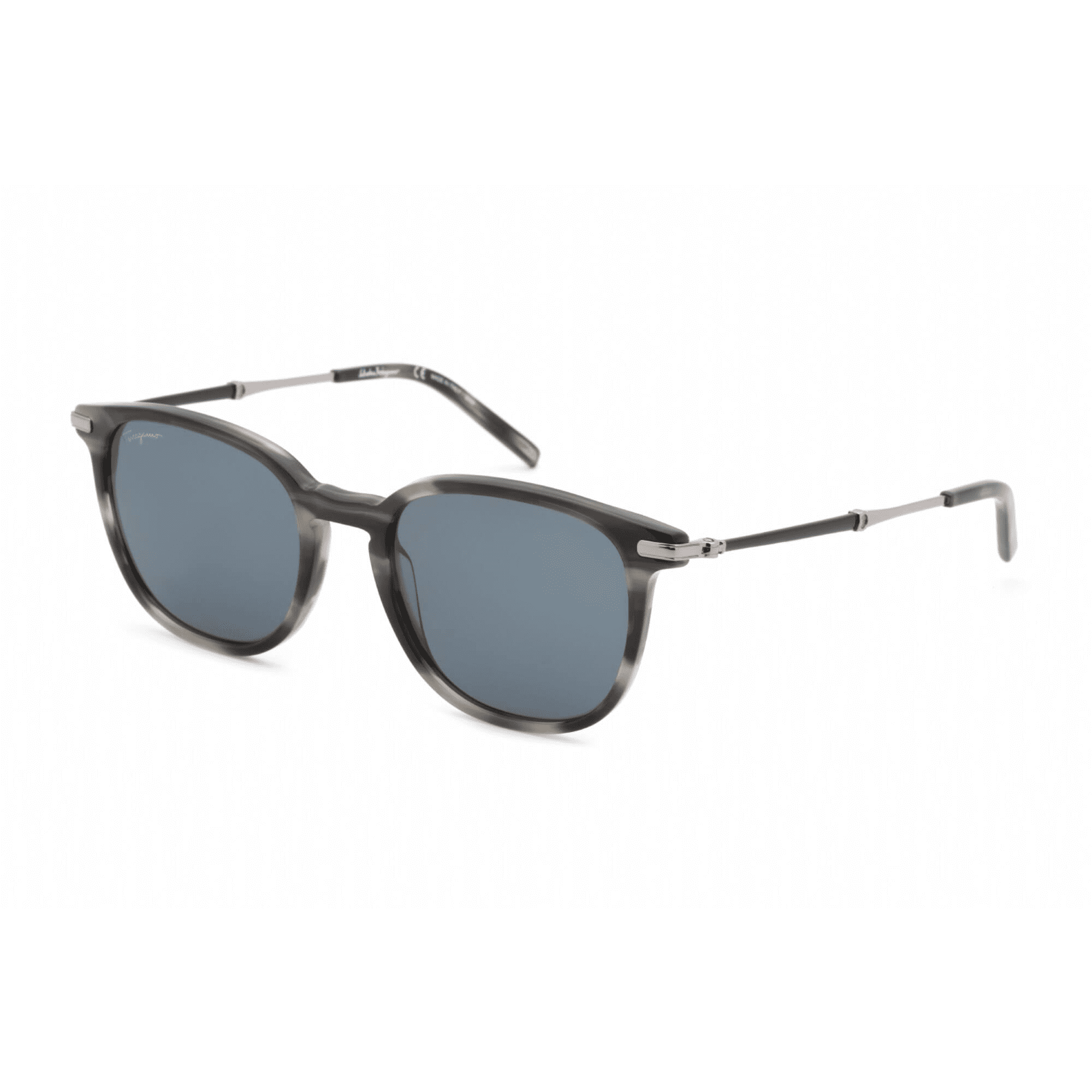 NWT Salvatore Ferragamo SF1015S Black Rectangle 52mm Sunglasses Ferragamo Sunglasses Men main image 4
