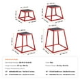 thumbnail image 6 of KFFKFF 12/18/24/30 Inch Plyometric Jump Box Step Cross Fitness Exercise Plyo Box, 6 of 8