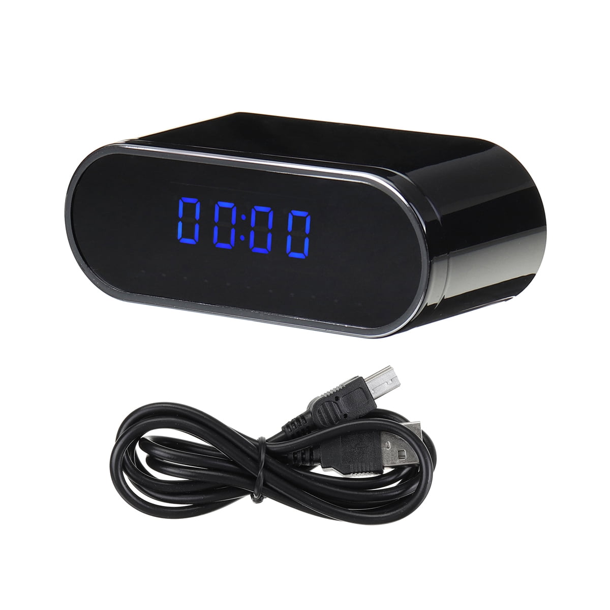 HD 1080P Wifi Mini Wireless Motion Alarm Clock IP Security Camera Night
