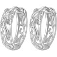 thumbnail image 1 of 1 Pair Hoops Earrings Men Fashionable Earrings Retro Dragon Earrings Ear Decorations, 1 of 4
