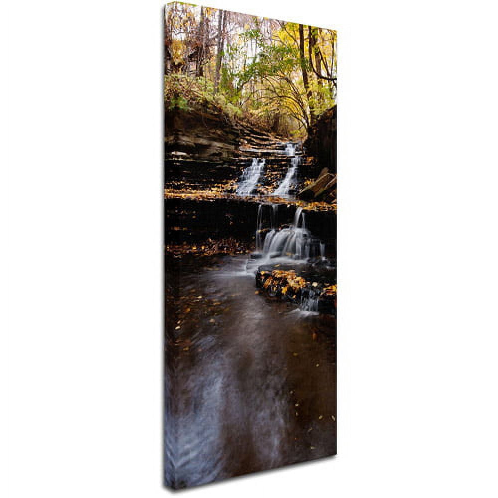 Trademark Fine Art "Autumn Falls" Canvas Art by Kurt Shaffer