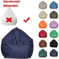 thumbnail image 2 of Lazy BeanBag-sofá individual sin relleno, cubierta de sillas, Color sólido, impermeable, Oxford, tumbona, asiento, PUF, Tatami, 2 of 4