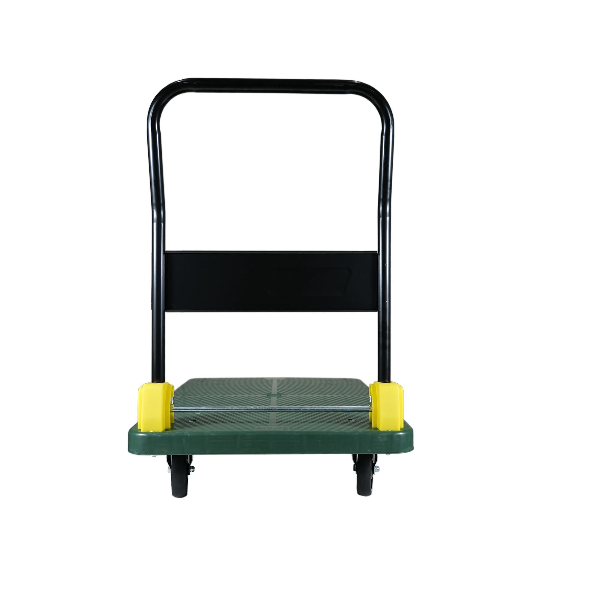 Hand Truck, 880 lbs, Foldable, Swivel Brake Wheels, Push Handle