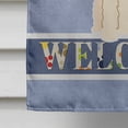 thumbnail image 4 of Wire Fox Terrier Welcome Flag Canvas House Size, 4 of 4
