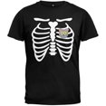 thumbnail image 1 of Cat Heart Skeleton Costume T-Shirt, 1 of 1