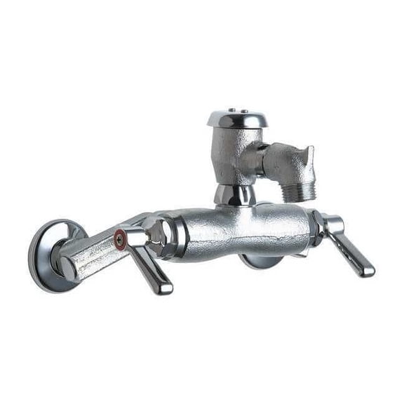 Chicago Faucet Straight,Chrome,Chicago Faucets,12.0gpm 305-VBRRCF