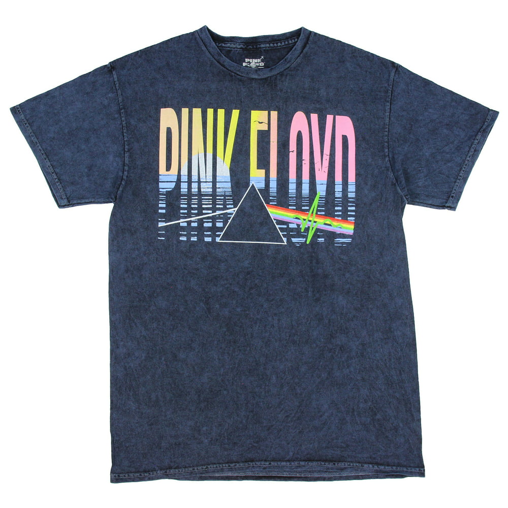 Pink Floyd - Pink Floyd Men's Sunset Design Subtle Tie Dye T-Shirt ...