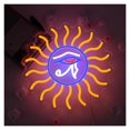 thumbnail image 1 of Letrero De Neón De Mal De Ojo Con Luz LED Regulable Alimentada Por USB Para Dormitorio Fiesta, Club, Sala De Juegos, Decoración Del Hogar 35cmx35cm, 1 of 6