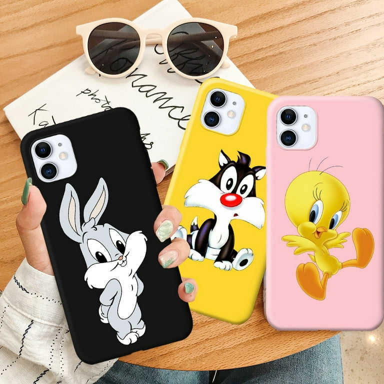  DOWINTIGER Compatible with iPhone 11 Case Cute Designer Women  Girls, Kawaii Cartoon 3D Bunny Pattern Street Fashion TPU and IMD  Protection Cover for iPhone 11 - Pink : Cell Phones & Accessories