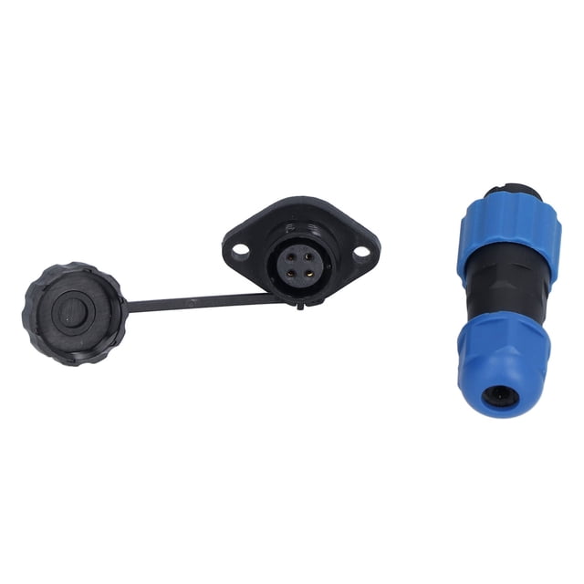 Enchufe Impermeable, Cableado De Soldadura SP13 Conector De Alimentación De Aviación Contactos De Cobre Resistente A La Corrosión Para Comunicaciones Para Instrumentación