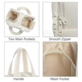 thumbnail image 4 of Cosmetic Bag Travel Toiletry Bag for Business Trips Lotion Skincare Products pink, 4 of 5