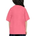 thumbnail image 4 of WOYY Big Girls Short Sleeve Graphic Tee Casual Active Crewneck T-Shirt, Sizes 3-13, 4 of 5