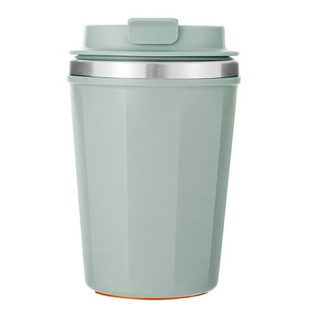 

Hloma 380ML Stainless Steel Coffee Cup with Lid Spill Proof Keep Hot Ice Coffee Tea Beer Large Capacity Coffee Travel Mug for Students