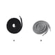 thumbnail image 5 of Injueey Paquete de 50 cordones para zapatos, cordones resistentes para pantalones, accesorios para el hogar, alambre para pantalones Unisex, cordón de Tela de costura y artesanía gris claro Injueey HA059633-02, 5 of 6