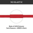 thumbnail image 3 of Shoelaces for Brooks Flat Shoe Laces Replacement Running Sneakers Shoes Strings(Color:Red,Size:45Inch), 3 of 7