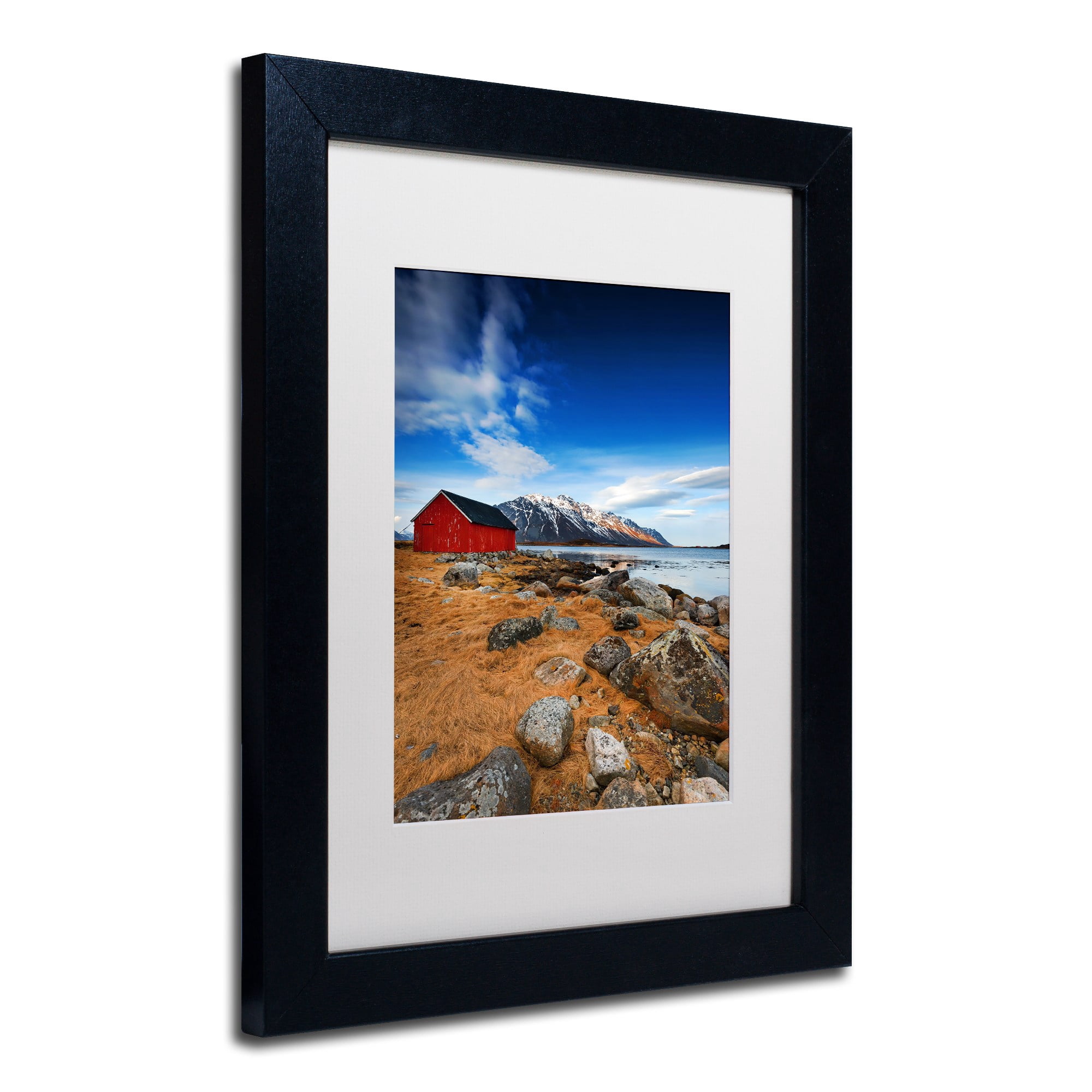 Trademark Fine Art "Endure" Canvas Art by Philippe Sainte-Laudy, White Matte, Black Frame
