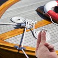 thumbnail image 4 of BRIGHTFUFU 2Pcs Snap Shackles Stainless Steel Quick Release for Boat and Sailboat Rigging Marine Environments, 4 of 8