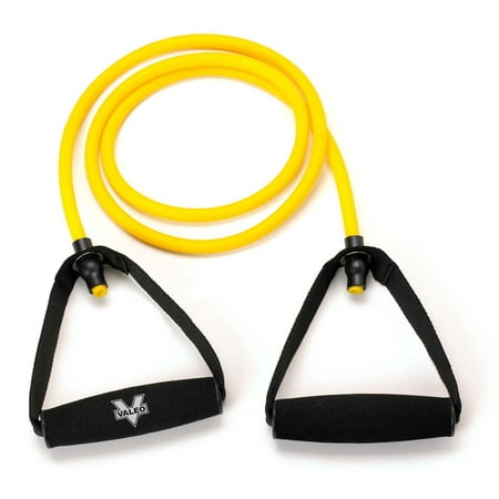 Insanity Core Cardio And Balance Valeo 4-Foot Light Resistance Tube With Cushion Foam Handles And Fitness Guide Included To Improve Balance, Coordination, Flexibility, and Strength ()