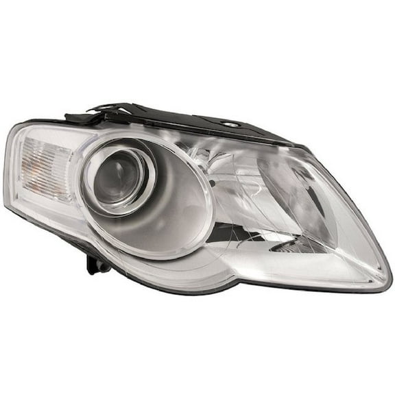 Right Passenger Side Halogen Headlight Assembly - Compatible with 2006 - 2010 Volkswagen Passat 2007 2008 2009