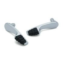 Kuryakyn 5192 Motorcycle Accent Accessory: Quick Draw Saddlebag Latch Handles for 2014-2019 Harley-Davidson Motorcycles, Chrome, 1 Pair