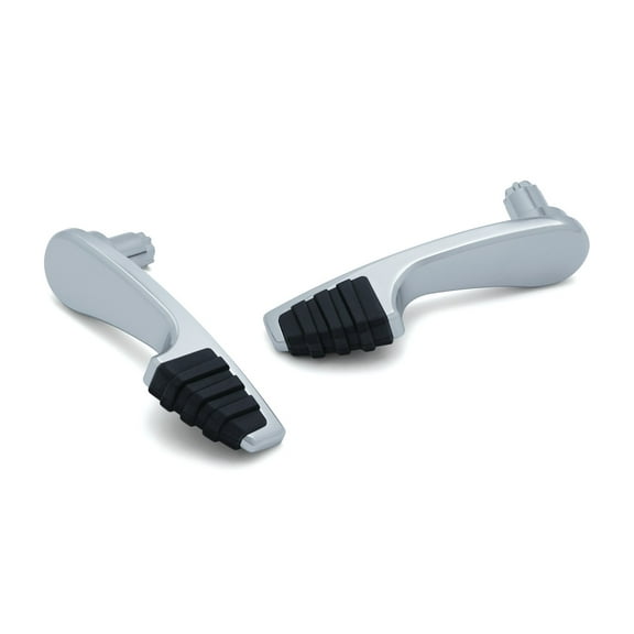 Kuryakyn 5192 Motorcycle Accent Accessory: Quick Draw Saddlebag Latch Handles for 2014-2019 Harley-Davidson Motorcycles, Chrome, 1 Pair