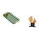 thumbnail image 5 of Bandeja para servir,Bandeja rectangular para servir en la cocina con asa,Escultura de pez,Escultura de pez,decoración para el hogar,figurita de carpa,buena suerte,Estatuas decorativas de, 5 of 8