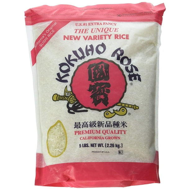 Kokuho Rose Sushi Rice 5 LB
