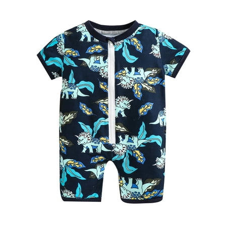 

KI-8jcuD Baby Cozy Toddler Kids Girls Boys Cartoon Prints Short Sleeves Romper Jumpsuit Set Outfits One Year Old Boy Birthday Outfit 2T Boy Neutral Clothes One Baby Outfit Baby Boy 24 Months Pants B