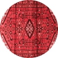 thumbnail image 1 of Ahgly Company Indoor Round Persian Red Traditional Area Rugs, 6' Round, 1 of 4