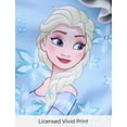 thumbnail image 3 of Traje de baño Disney Frozen Elsa con un hombro y volantes para niñas de 4 a 5 años, 3 of 4