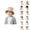 Khaki, variant on Foldable Kids Sun Hat UV Protection Caps - Lightweight Portable Beach Hats For Boys Girls 1-16 Years, Adjustable Outdoor Sunhats For Summer Travel Camping & Daily Use