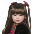 thumbnail image 3 of Muñeca Reborn Gaozhi para niña realista, 60 cm, con vestido de princesa, 3 of 5