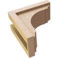 thumbnail image 6 of 5"W x 10"D x 10"H Classic Warren Rough Cedar Woodgrain TimberThane Corbel, Primed Tan, 6 of 6