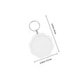 thumbnail image 2 of SEWCHICS 100pcs DIY Photo Keychain Acrylic Frame for Family Members, 2 of 8