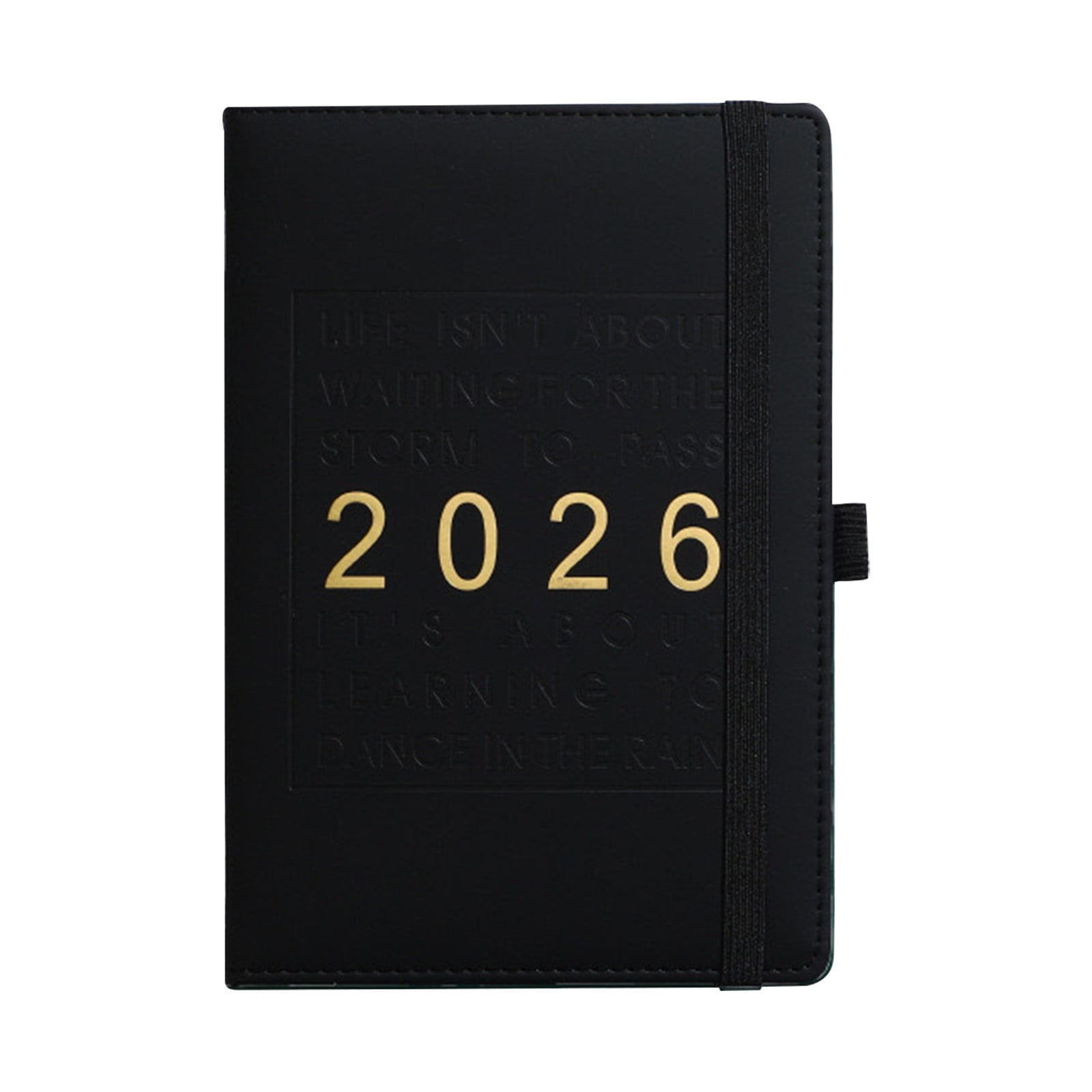 SLUOHZXI 2026-2027 Planner: A Monthly, Weekly & Daily Planner | 8.5" x 5.75" | Hardcover To-Do List Organizer, Planning Your Success, Start Anytime, Achieve Productivity Goals (Black)