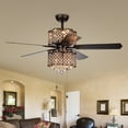 thumbnail image 2 of Warehouse of Tiffany 52 in. Rustic Bronze Indoor Ceiling Fan, 2 of 2