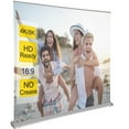 thumbnail image 1 of VEVOR Manual Pull Up Projector Screen 110inch 16:9 Projector Screen Free Standing 4K/8K, Portable Floor-Rising Projection Screen Ultra HDR with Storage Bag for Home Backyard Theater Office, 1 of 9