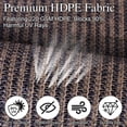 thumbnail image 3 of Jane Stone Outdoor Roller Shades 8'W x6'H Cordless Roll Up Blinds with Valance, Exterior Shade Cloth Roll for Patio Porch Pergola,Mocha, 3 of 7