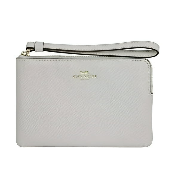 Coach Women's Wristlet Wallet, Chalk