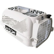 Catit Voyageur Plastic Cat Carrier, White Tiger, 23"L